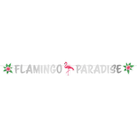 Banner Flamingo Paradise